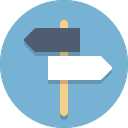 directions sign