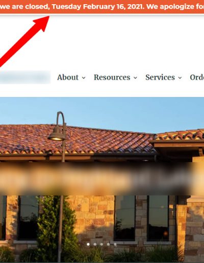 Website Banner or Pop-up 2