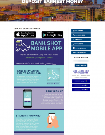 BankShot Marketing Page Screenshot Option 1
