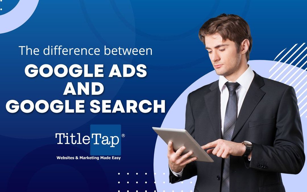 The difference between Google Ads (PPC) and Organic Search Results (SEO)
