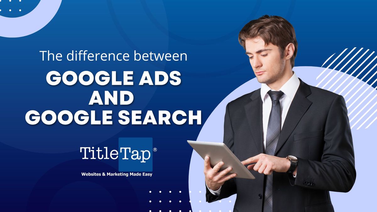 The difference between Google Ads (PPC) and Organic Search Results (SEO